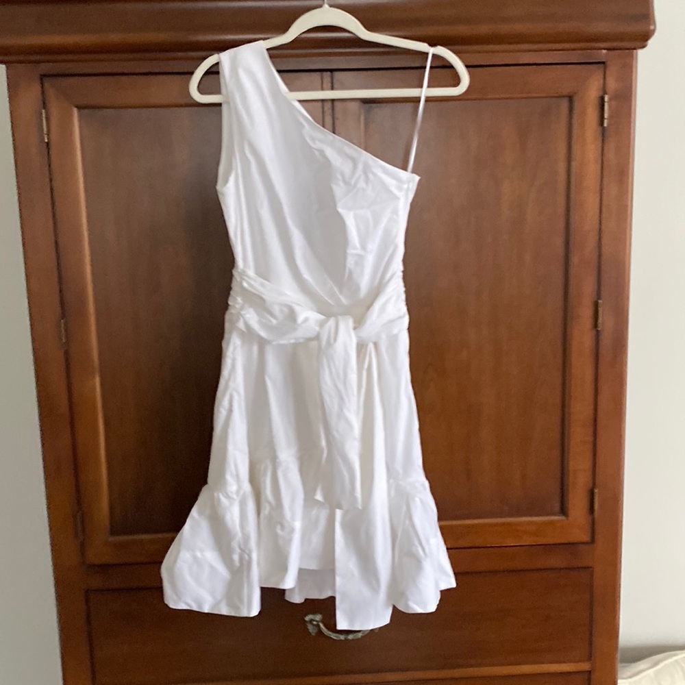 Brand new white banana republic dress